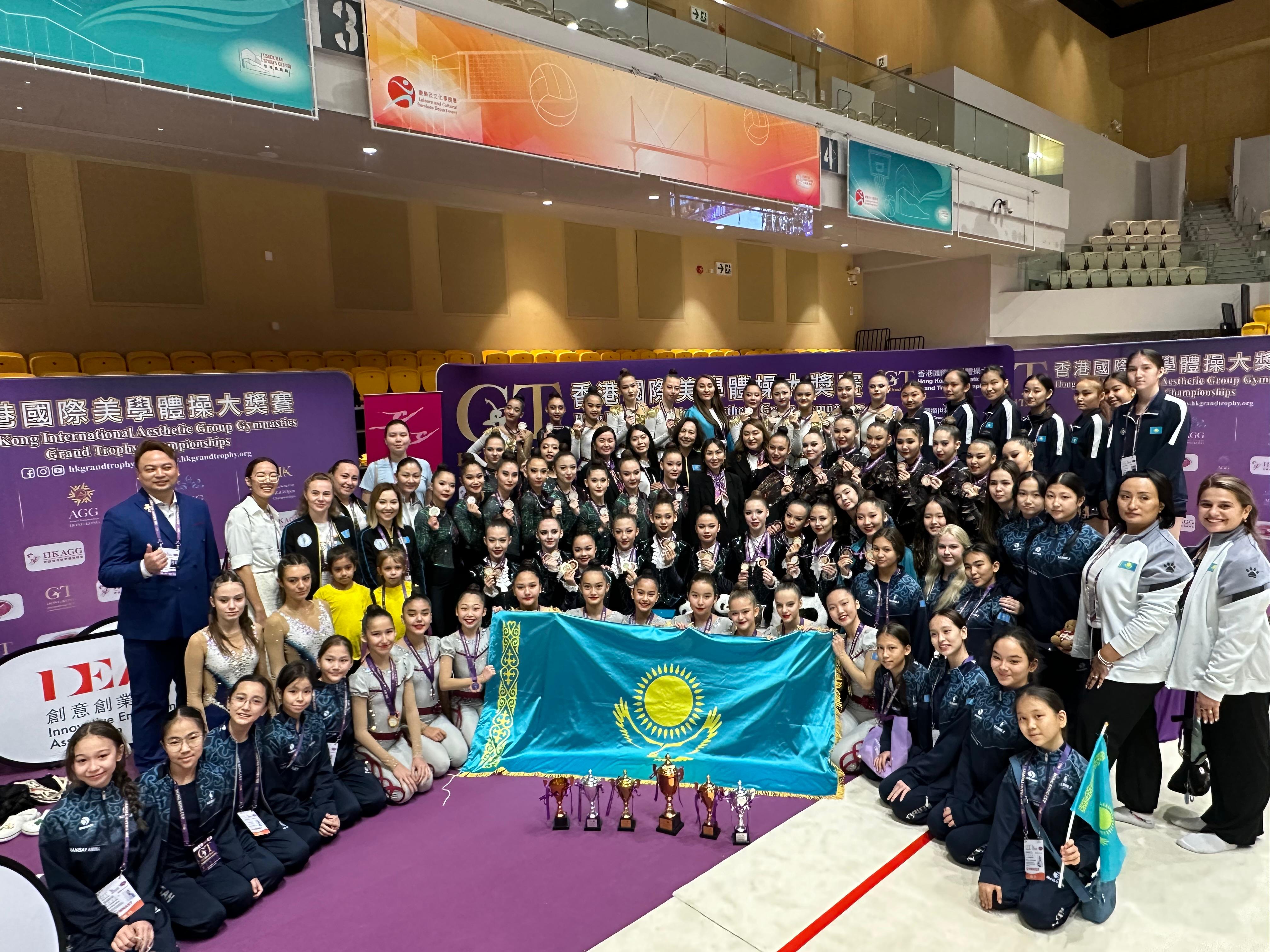 Казахстанские гимнастки успешно выступили на чемпионате Азии: медали во всех возрастных категориях
