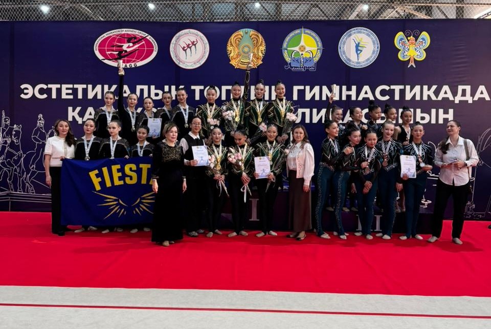 Кубок Республики Казахстан по эстетической групповой гимнастике прошёл в Атырау